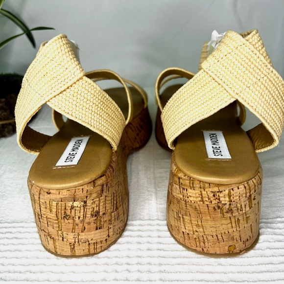 Steve Madden  Sashes Sandal, Raffia, 10 - Picture 9 of 11